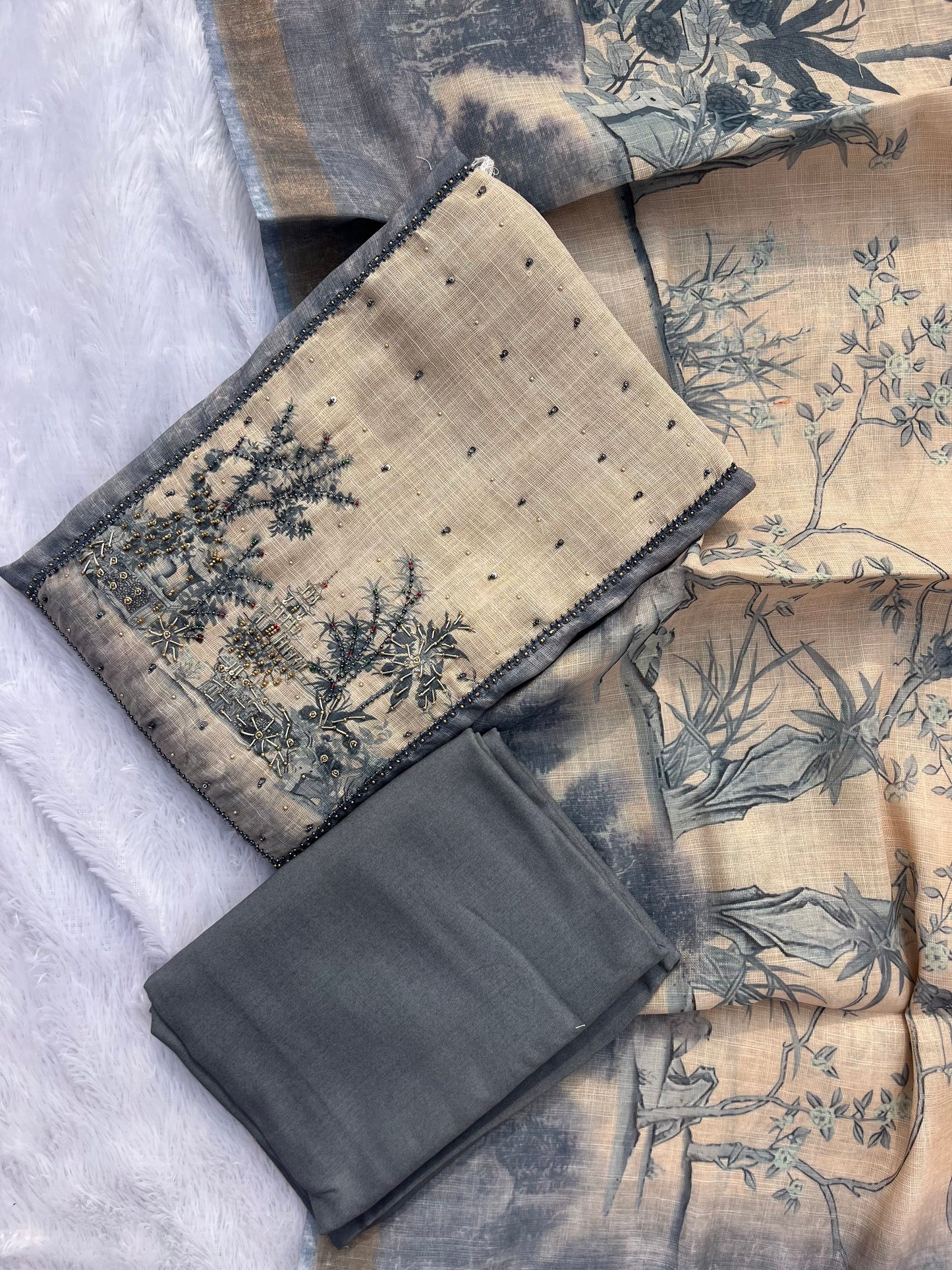 VT-356 Linen Jamdhani