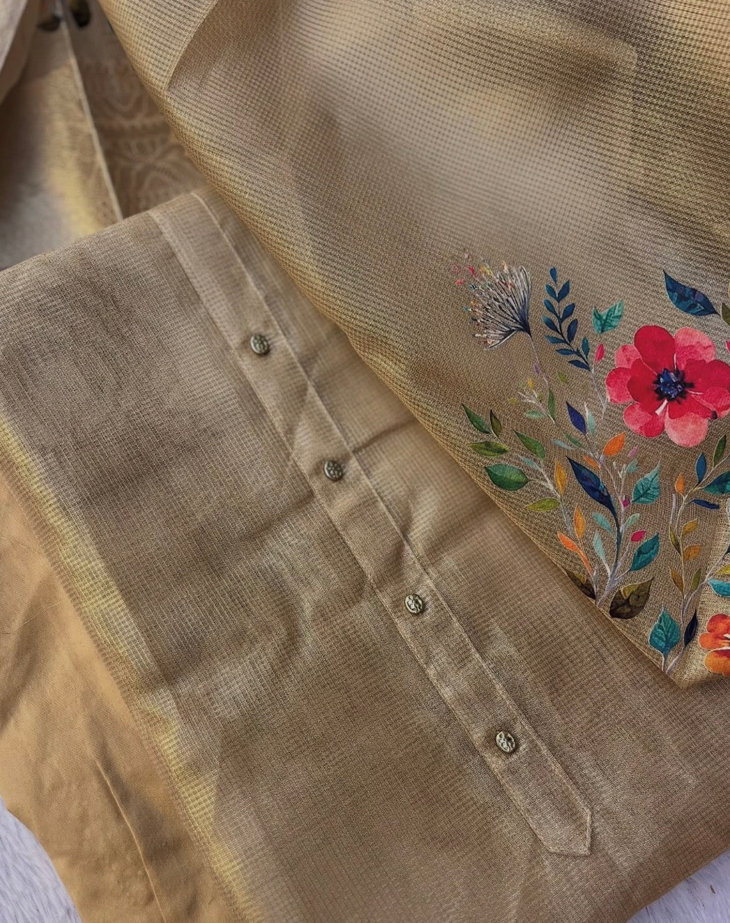 Tissue ( Top + Duppata Set)