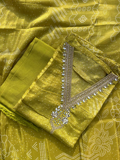 Russian Silk Unstitched set💕
