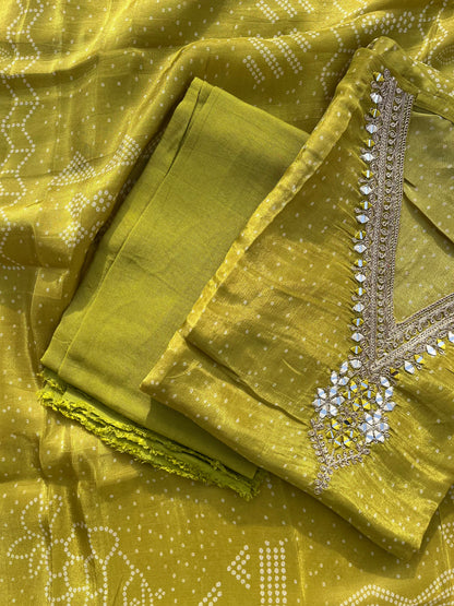 Russian Silk Unstitched set💕