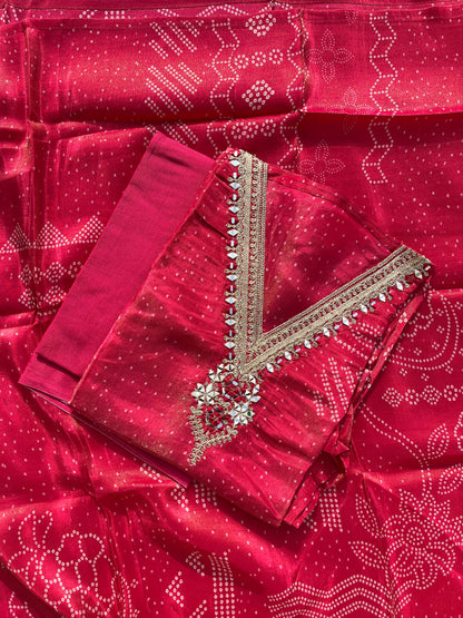 Russian Silk Unstitched set💕