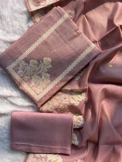 VT-315 Linen Jamdhani Sets