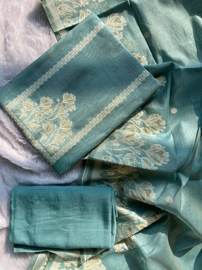 VT-315 Linen Jamdhani Sets