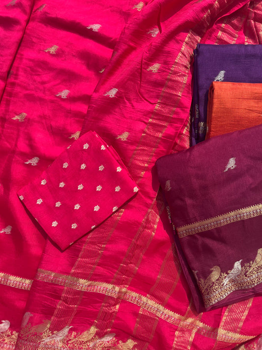 Chinon Crepe Saree