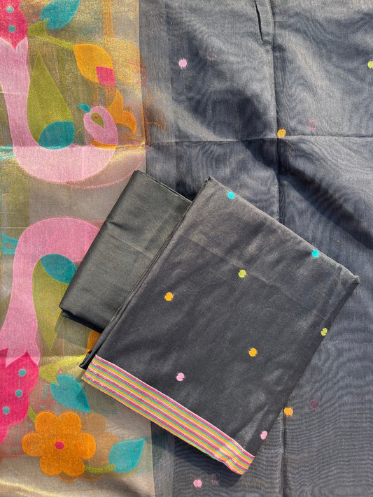 VT-346 - Jamdhani silk salwar