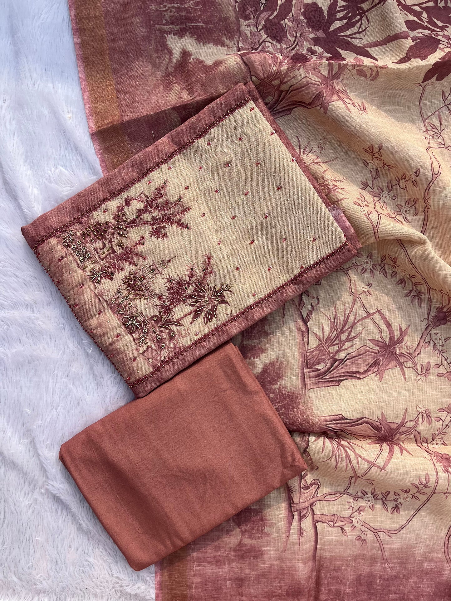 VT-356 Linen Jamdhani