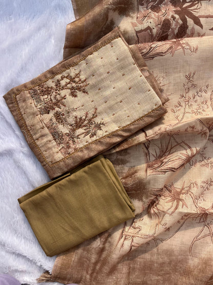 VT-356 Linen Jamdhani