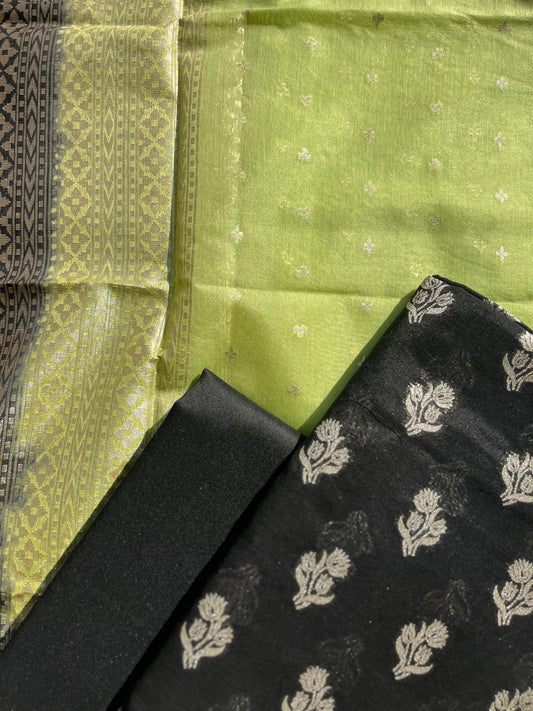 Chanderi Unstitched suit set