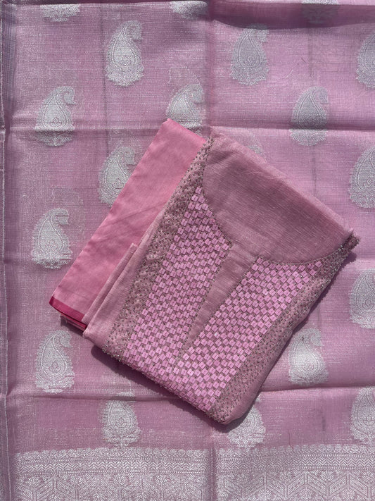 Cotton Tissue Unstitched Set