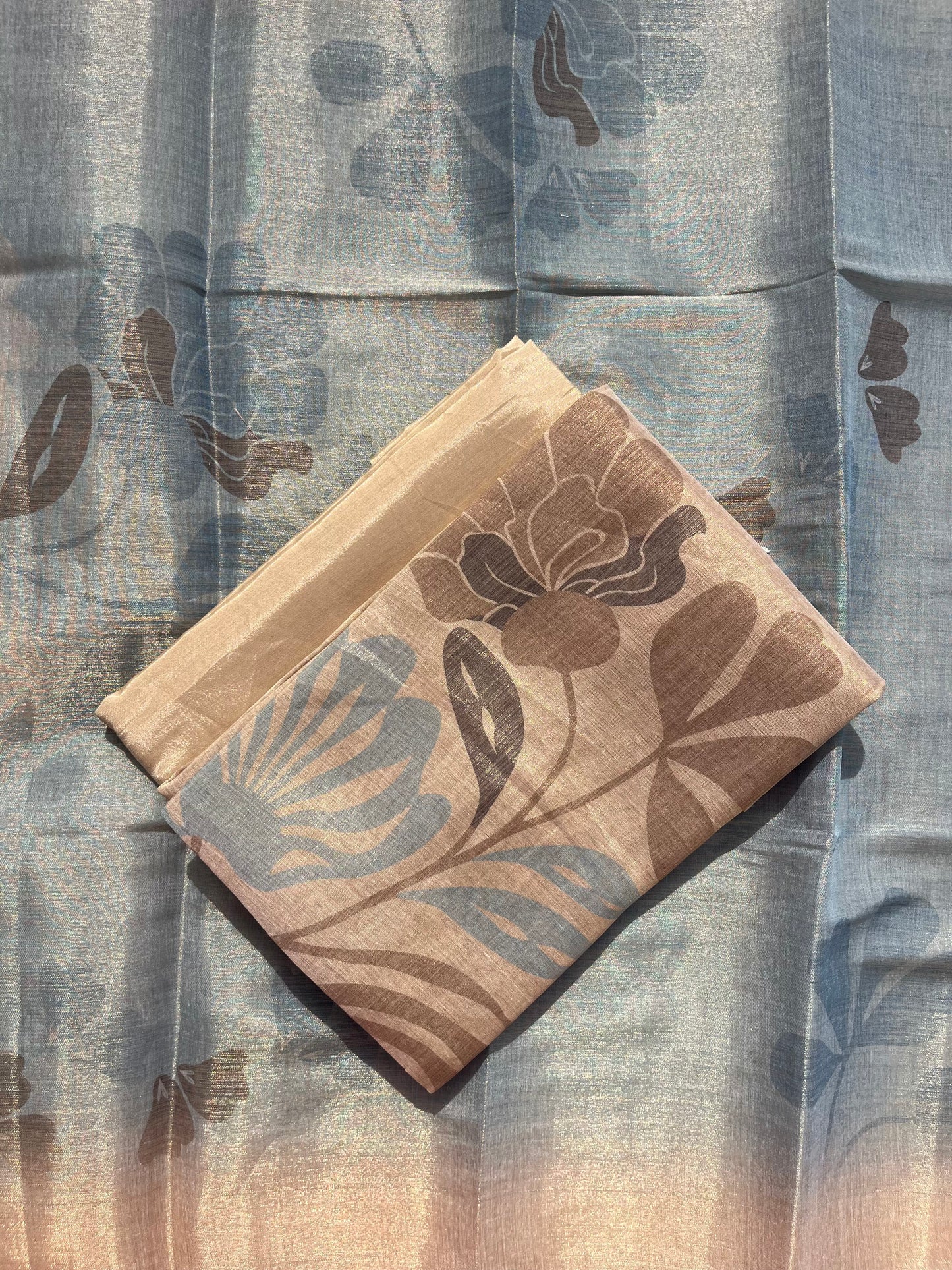 Tissue cotton unstitched set