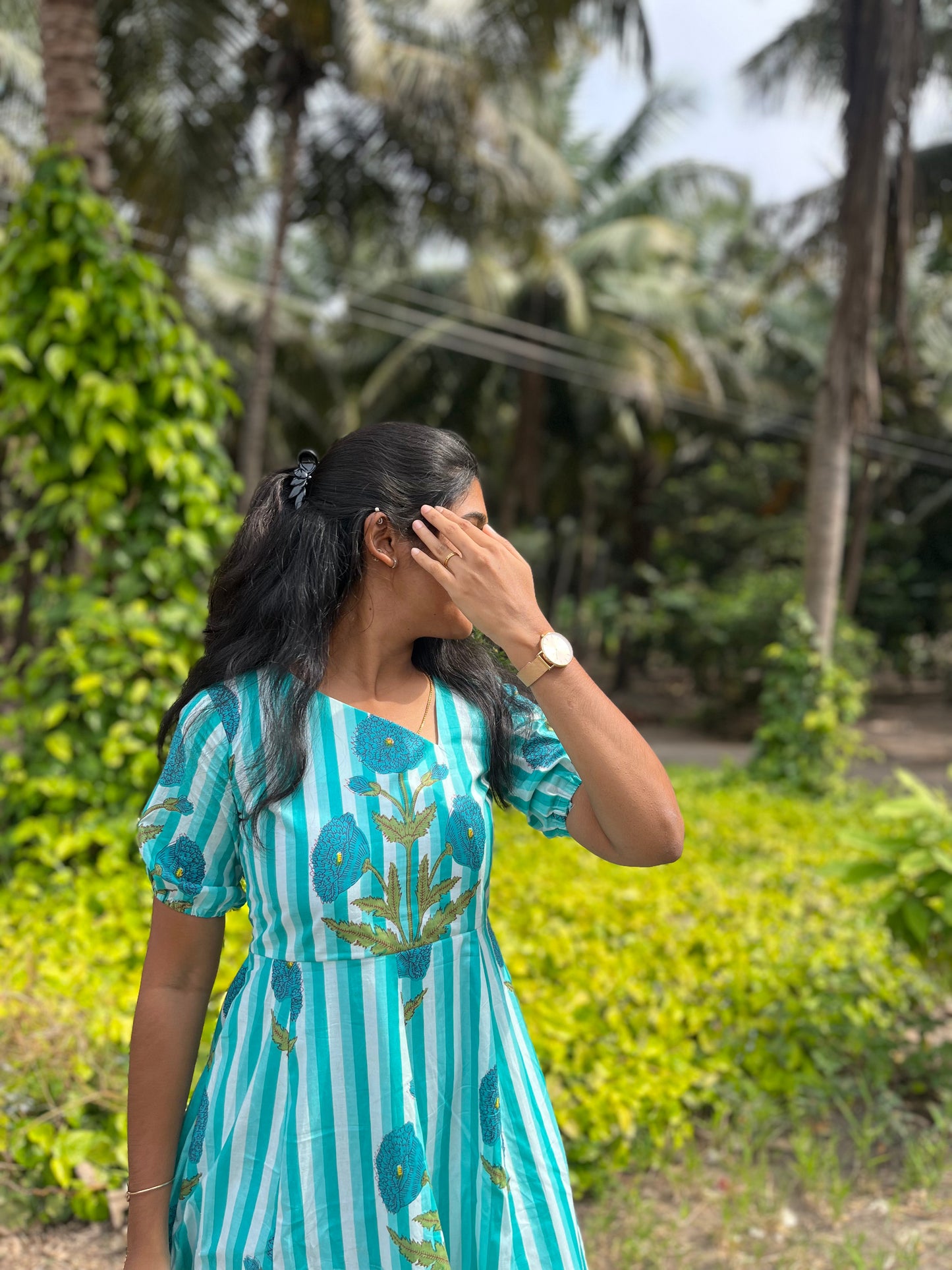 Rahaa - Panelled Maxi